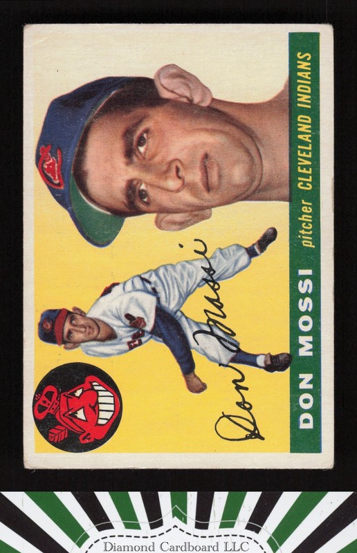 1955 Topps #85 Don Mossi VG b, front