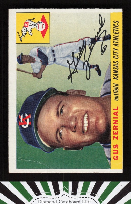 1955 Topps #110 Gus Zernial VG a, front