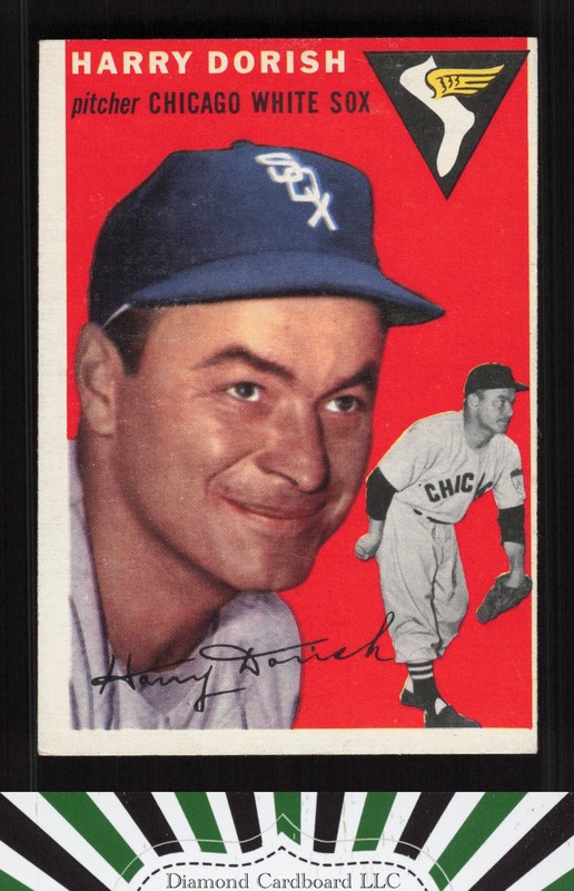 1954 Topps #110 Harry Dorish EXMT m, front