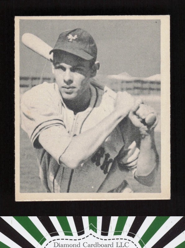 1948 Bowman #37 Clint Hartung EXMT b, front