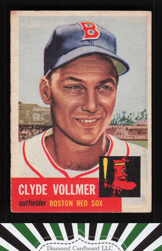 1953 Topps #32 Clyde Vollmer VG c, front