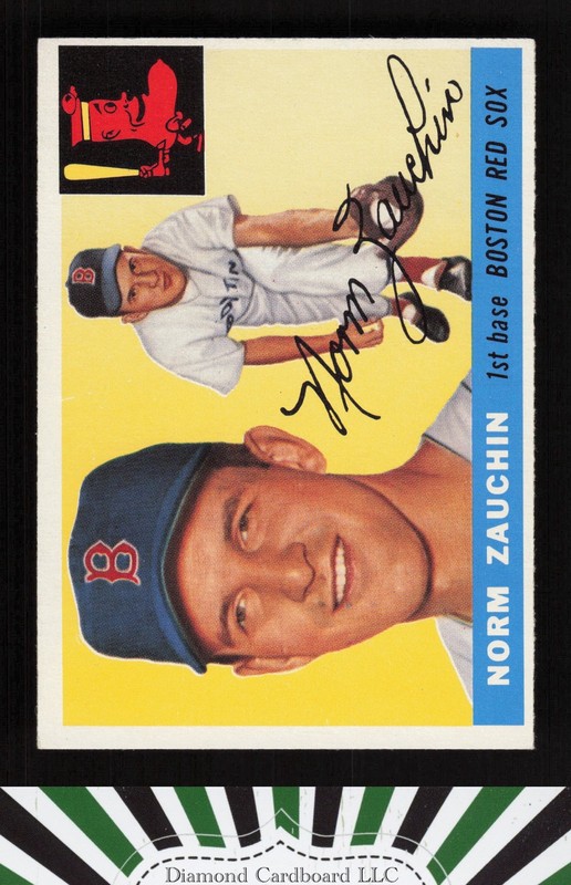 1955 Topps #176 Norm Zauchin EXMT i, front