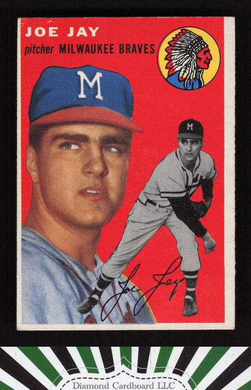 1954 Topps #141 Joe Jay VG i, front