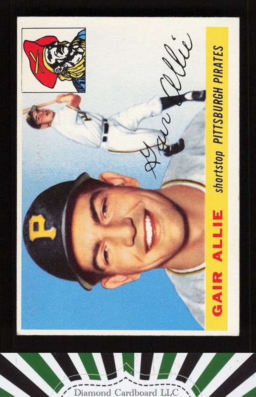 1955 Topps #59 Gair Allie EX f, front
