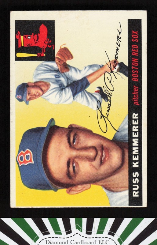 1955 Topps #18 Russ Kemmerer VGEX g, front