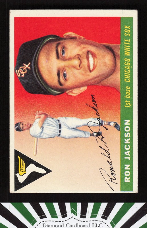 1955 Topps #66 Ron Jackson VGEX n, front