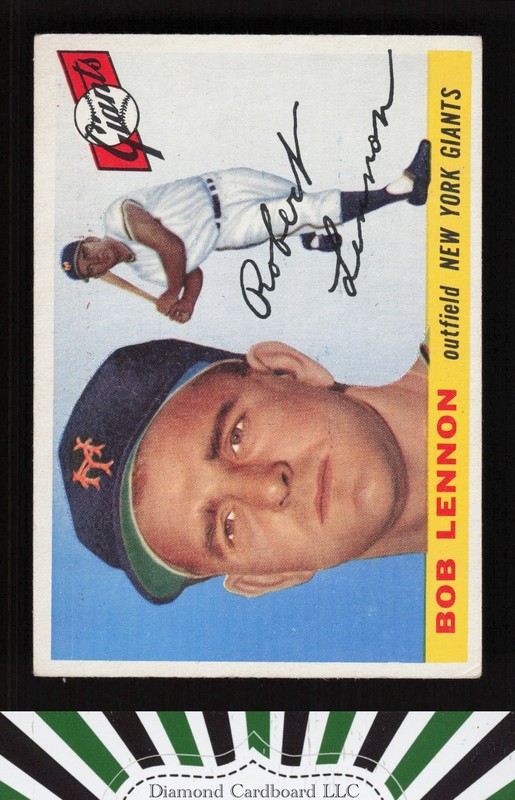 1955 Topps #119 Bob Lennon VGEX+ i, front