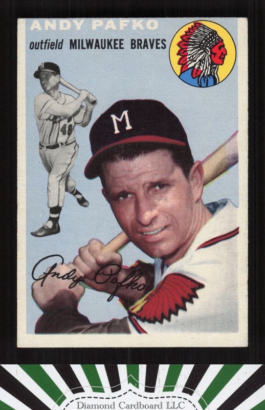 1954 Topps #79 Andy Pafko VGEX+ h, front