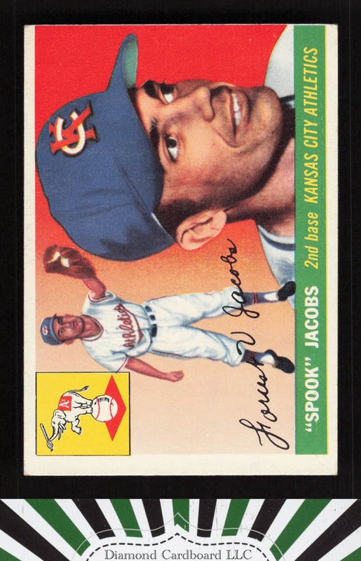 1955 Topps #61 Spook Jacobs EX (MC) q, front