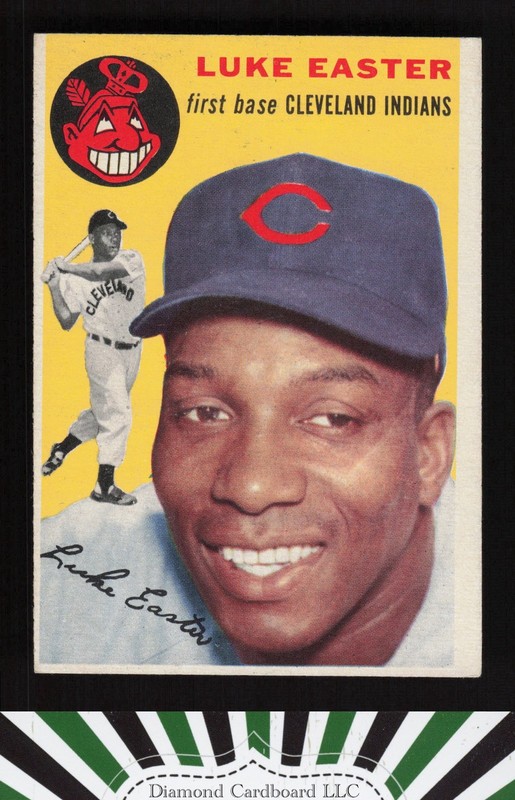 1954 Topps #23 Luke Easter VGEX k, front