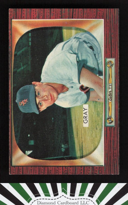 1955 Bowman #86 Ted Gray EXMT, front