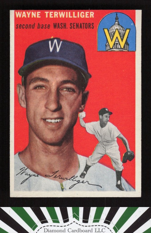 1954 Topps #73 Wayne Terwilliger NM e, front