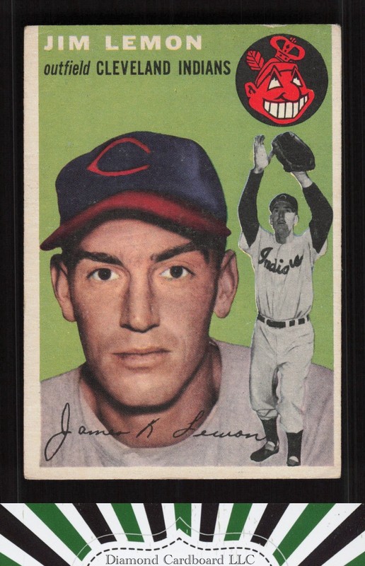 1954 Topps #103 Jim Lemon VGEX n, front
