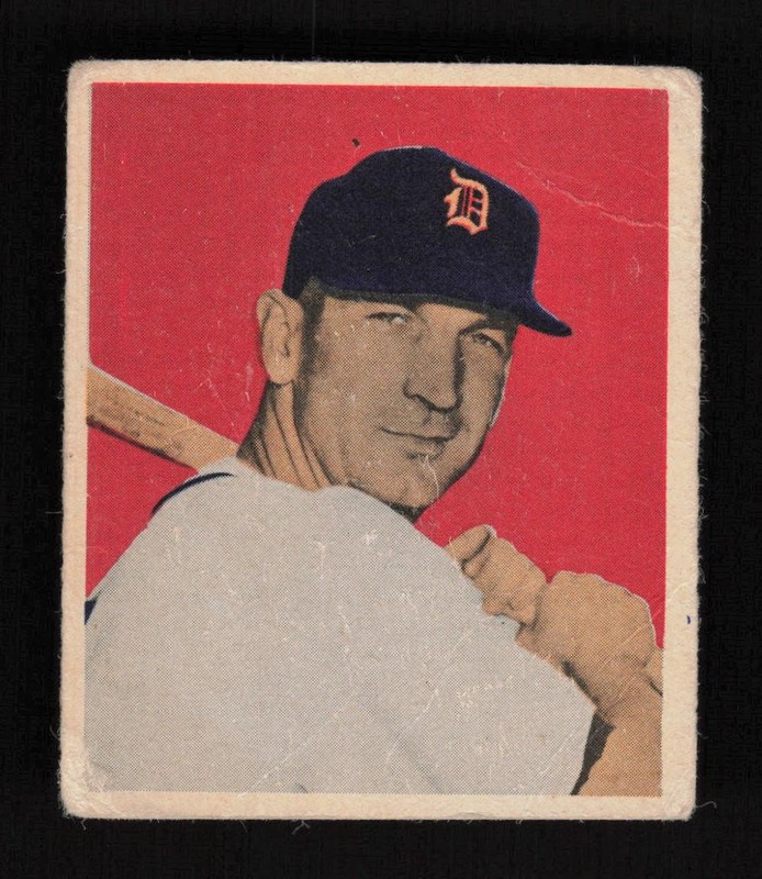 1949 Bowman #56 Pat Mullin GD, front