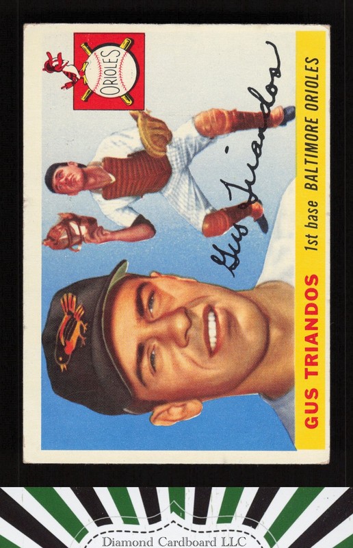 1955 Topps #64 Gus Triandos VGEX e, front