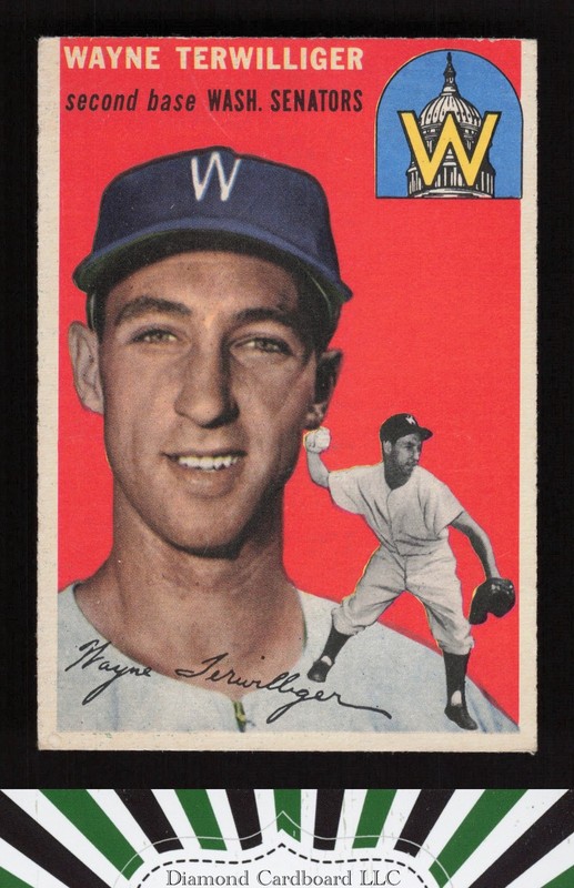 1954 Topps #73 Wayne Terwilliger VG a, front