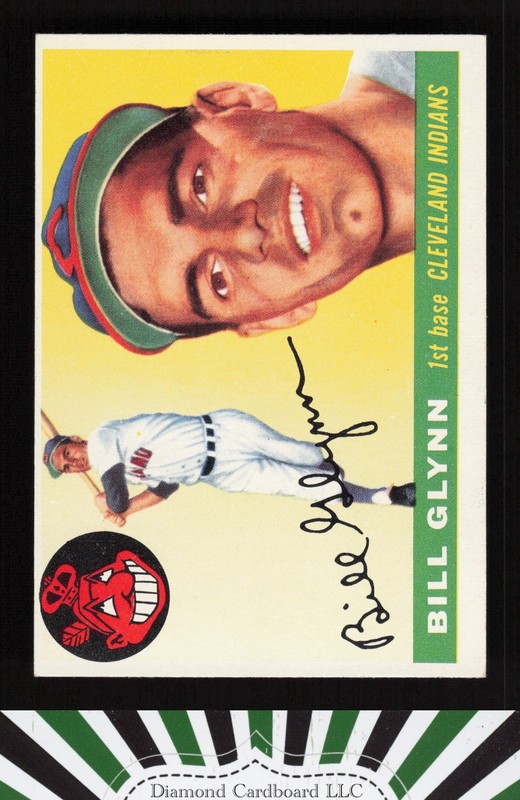 1955 Topps #39 Bill Glynn EX e, front