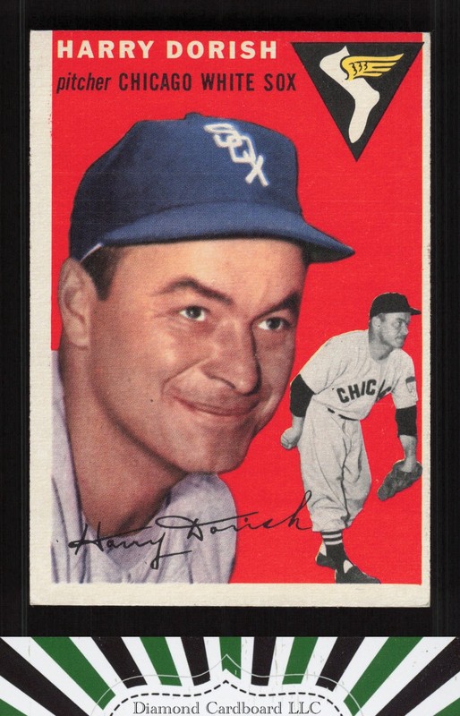 1954 Topps #110 Harry Dorish EX k, front
