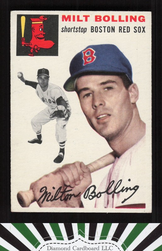 1954 Topps #82 Milt Bolling VGEX+ k, front
