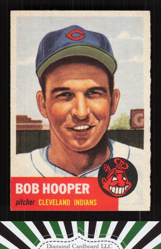 1953 Topps #84 Bob Hooper NM [CENTERED] h, front