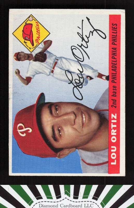 1955 Topps #114 Lou Ortiz VGEX e, front