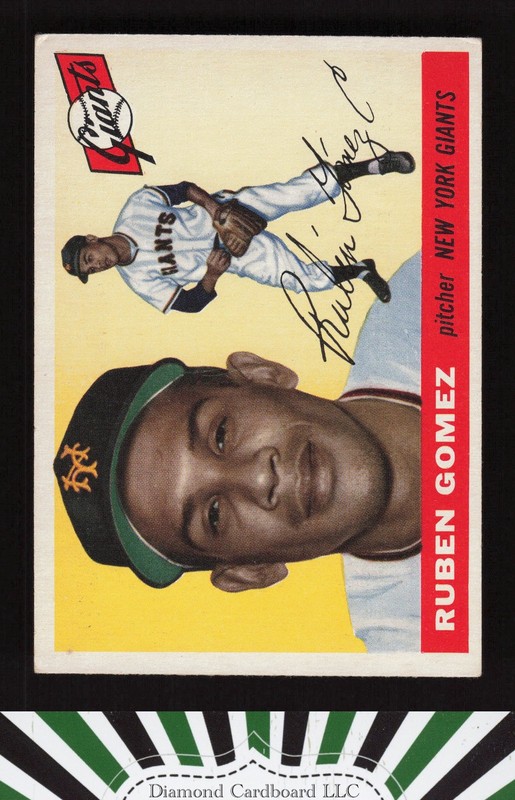 1955 Topps #71 Ruben Gomez VGEX i, front