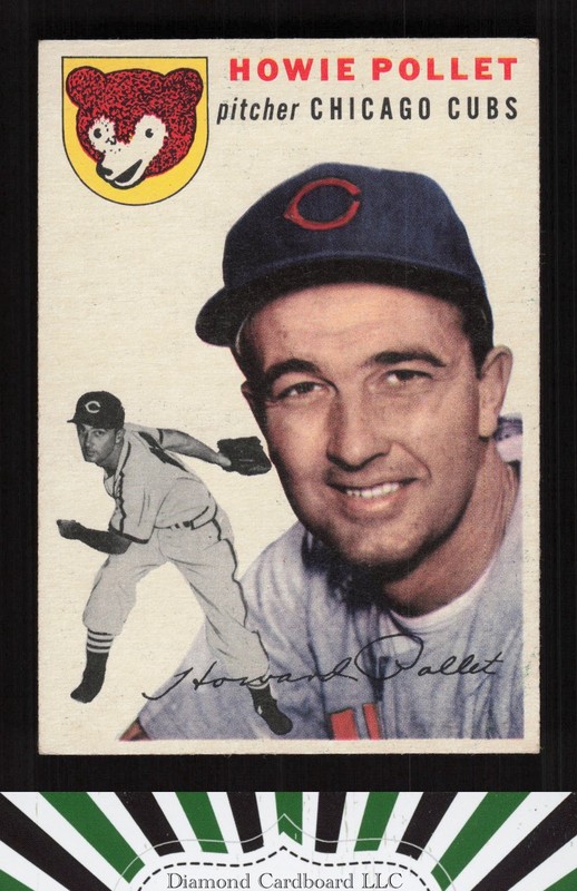1954 Topps #89 Howie Pollet VGEX i, front