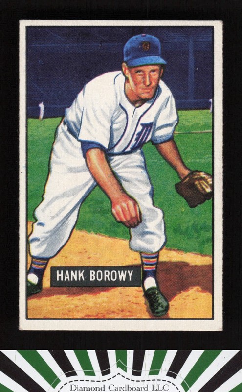 1951 Bowman #250 Hank Borowy VGEX+, front