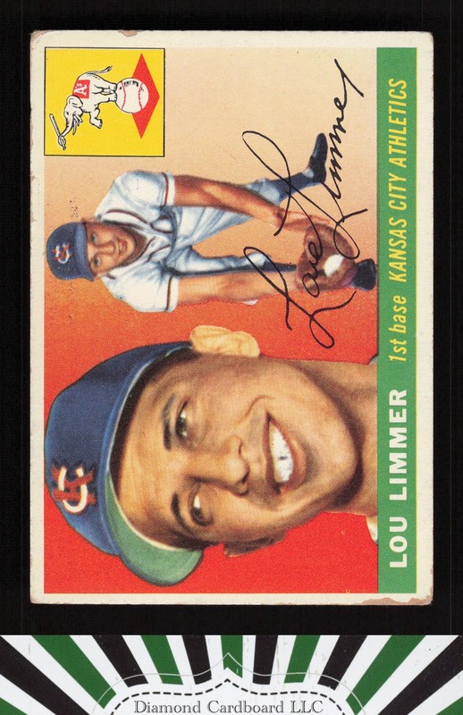 1955 Topps #54 Lou Limmer GD s, front
