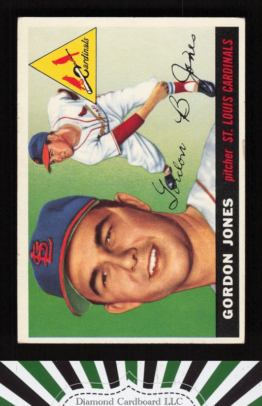 1955 Topps #78 Gordon Jones VG+ g, front