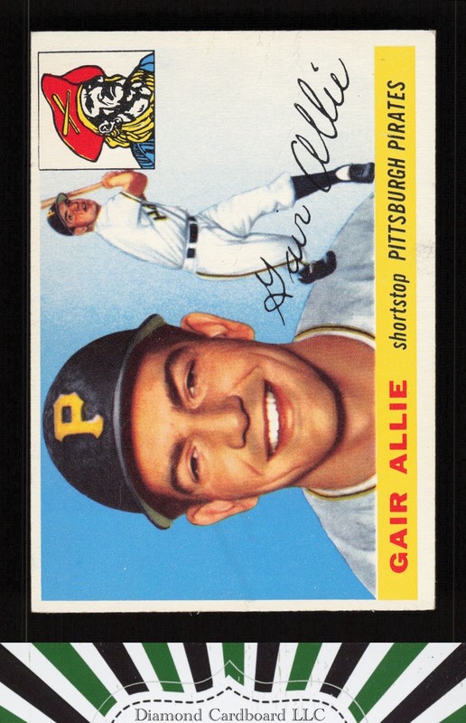 1955 Topps #59 Gair Allie GD m, front