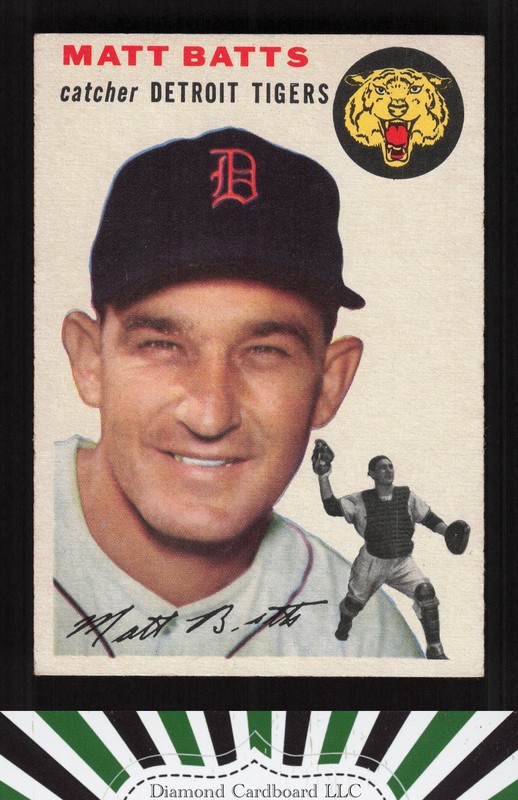 1954 Topps #88 Matt Batts EX [CENTERED] h, front
