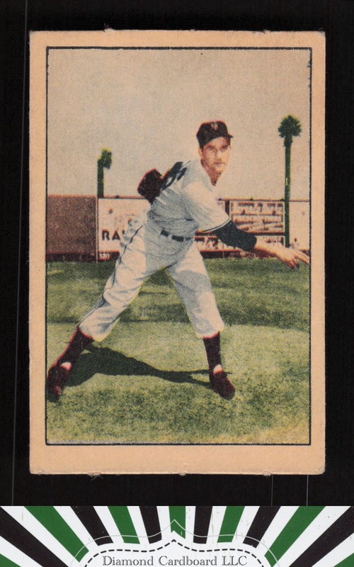 1952 Berk Ross # Larry Jansen VGEX, front