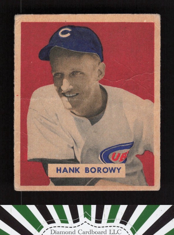 1949 Bowman #134 Hank Borowy FR a, front
