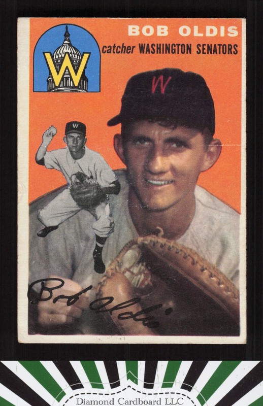 1954 Topps #91 Bob Oldis GD f, front