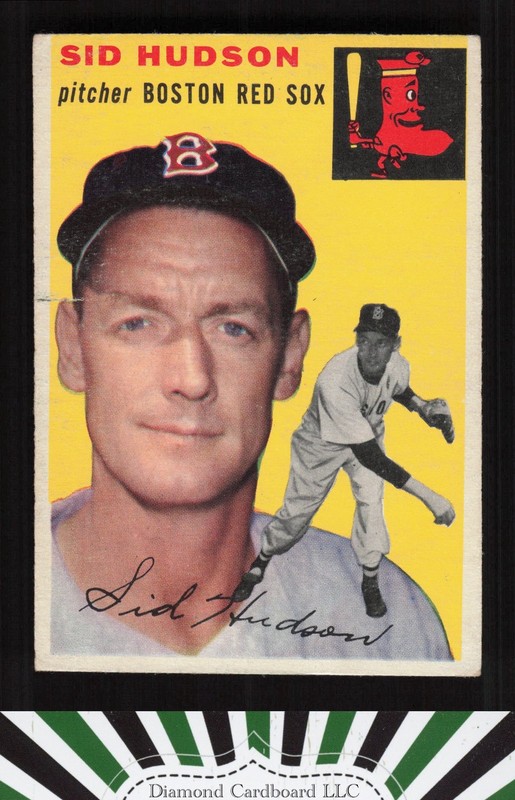 1954 Topps #93 Sid Hudson VGEX l, front