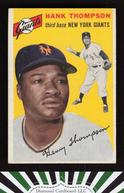 1954 Topps #64 Hank Thompson VGEX+ l, front