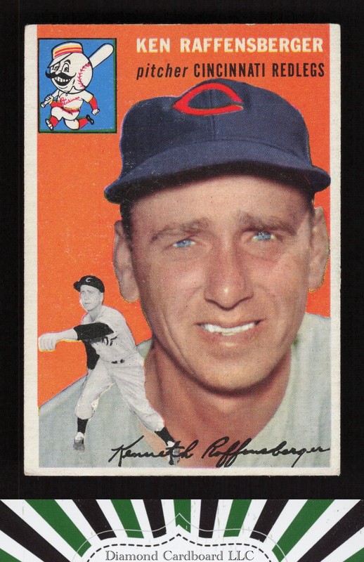 1954 Topps #46 Ken Raffensberger VGEX g, front