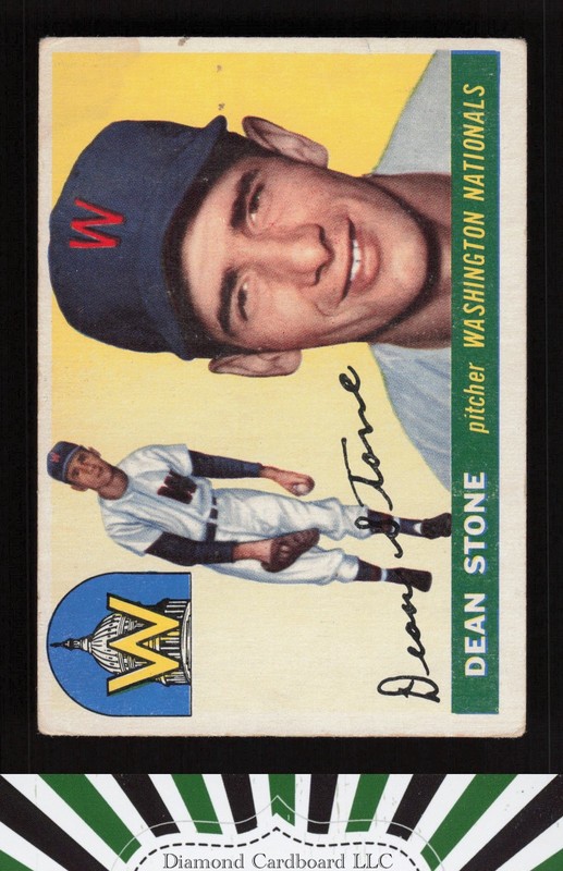 1955 Topps #60 Dean Stone VG o, front