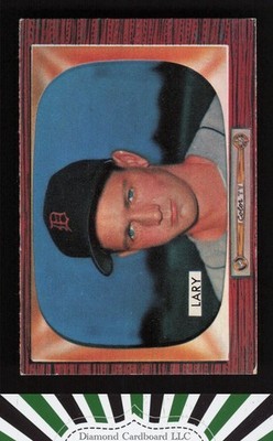 1955 Bowman #154 Frank Lary VGEX, front