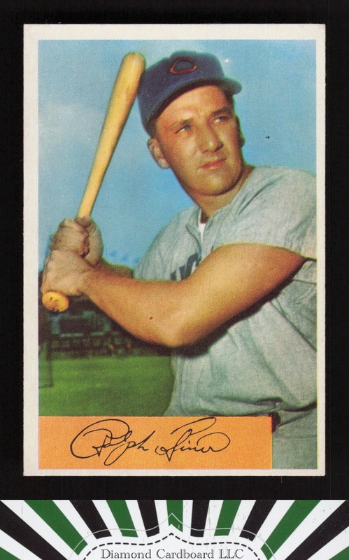 1954 Bowman #45 Ralph Kiner EXMT d, front