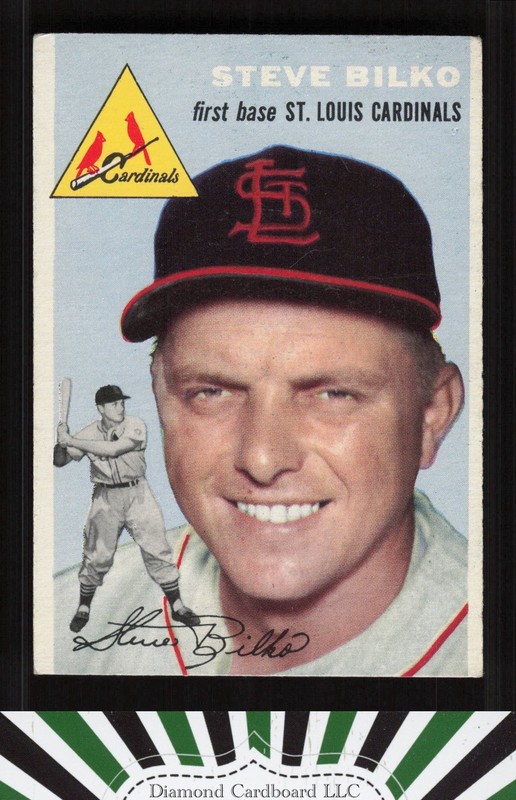 1954 Topps #116 Steve Bilko EX (MC) f, front