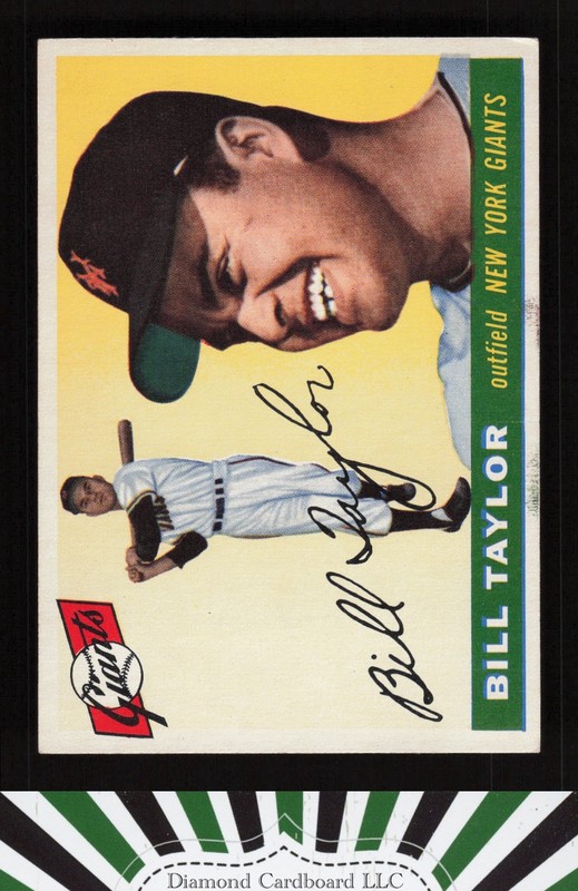 1955 Topps #53 Bill Taylor VGEX+ h, front