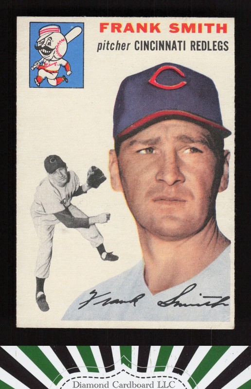 1954 Topps #71 Frank Smith VG+ c, front