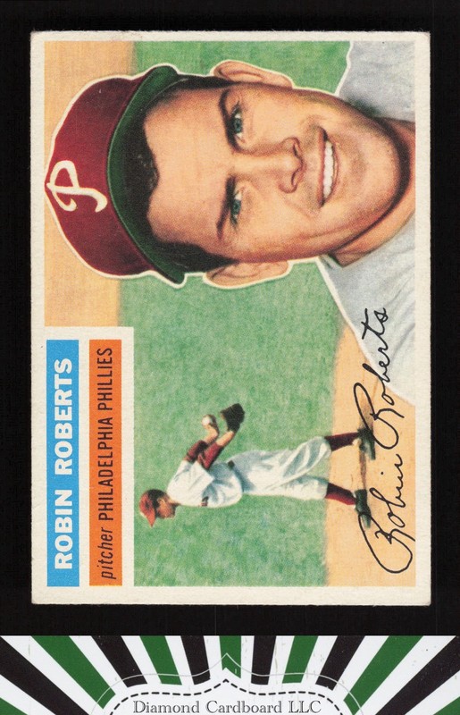 1956 Topps #180 Robin Roberts VGEX+ i, front