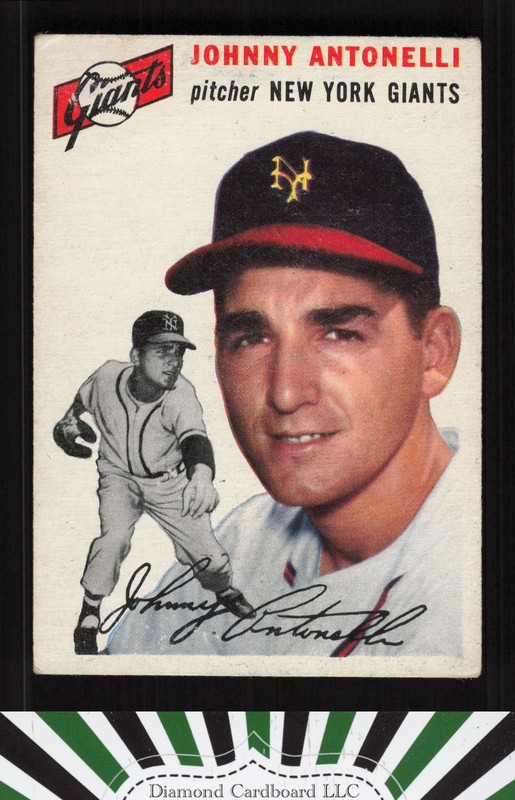 1954 Topps #119 Johnny Antonelli VG k, front