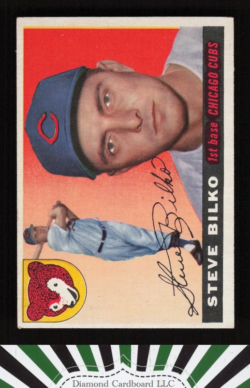 1955 Topps #93 Steve Bilko EX h, front