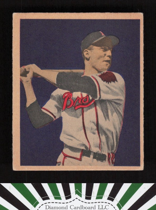 1949 Bowman #17 Earl Torgeson VGEX+ a, front