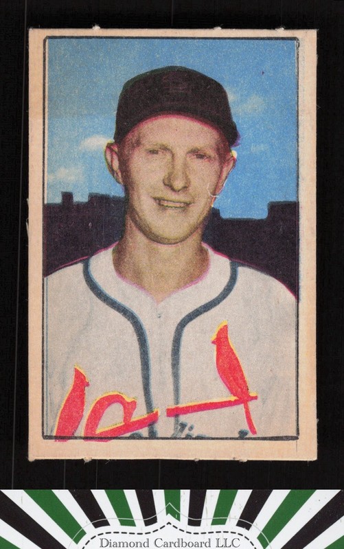 1952 Berk Ross Albert "Red" Schoendienst EX, front