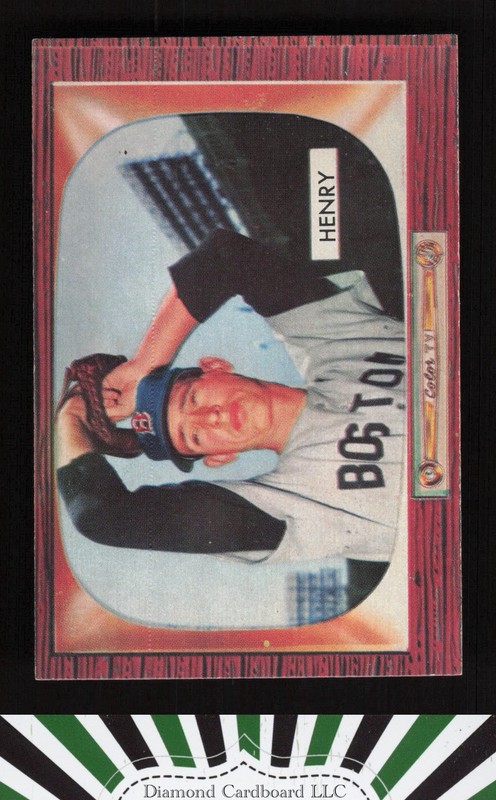 1955 Bowman #264 Bill Henry NM, front